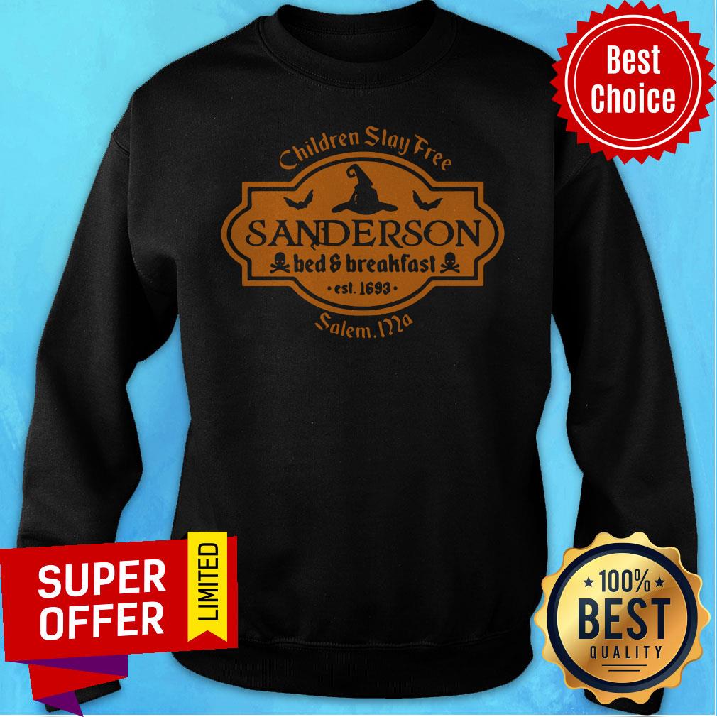Witch Children Stay Free Sanderson Bed And Breakfast East 1693 Salem Shirt - Image 5