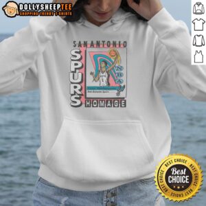 Alternative view of Nice San Antonio Spurs Trading Card Victor Wembanyama T-Shirt