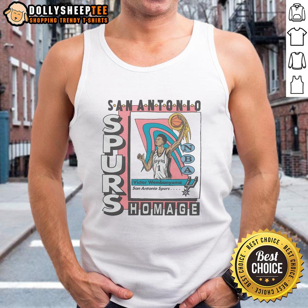 Nice San Antonio Spurs Trading Card Victor Wembanyama T-Shirt - Image 4