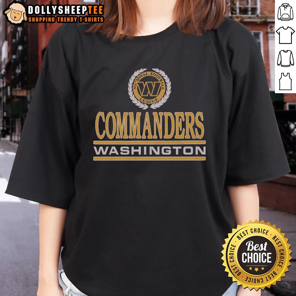 Pretty Washington Commanders Crest T-Shirt - Image 3