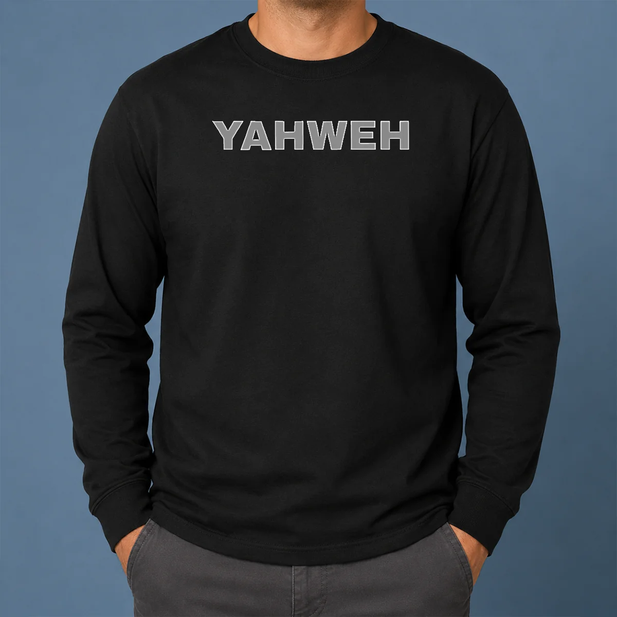 Original Yahweh Minimalist Logo Shirt - Image 6
