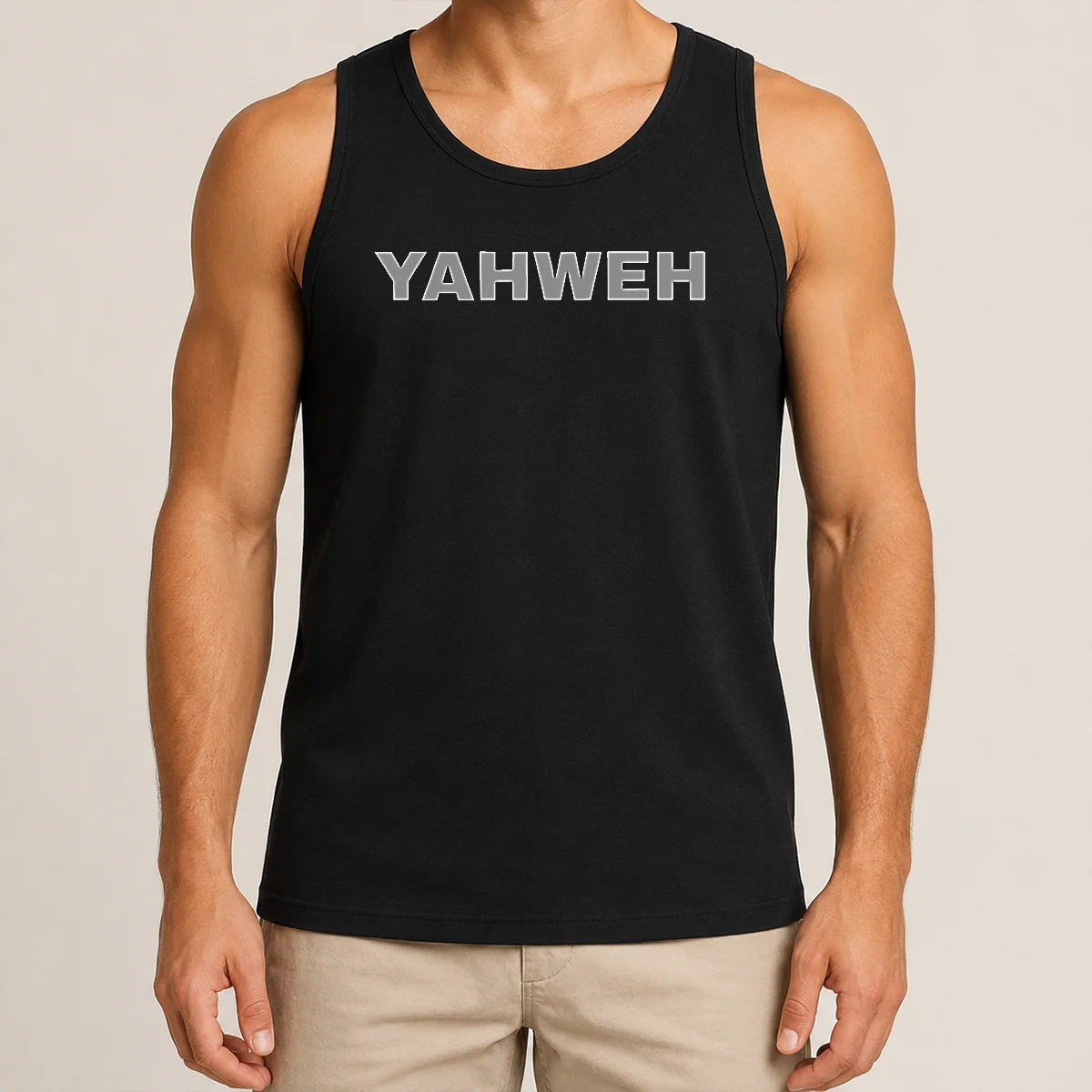 Original Yahweh Minimalist Logo Shirt - Image 3