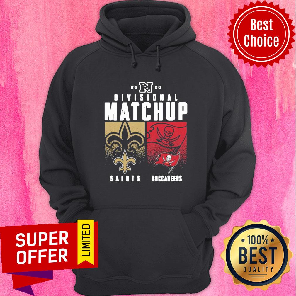 New Orleans Saints VS Tampa Bay Buccaneer 2020 Nfl Playoffs Divisional Matchup Shirt - Image 5
