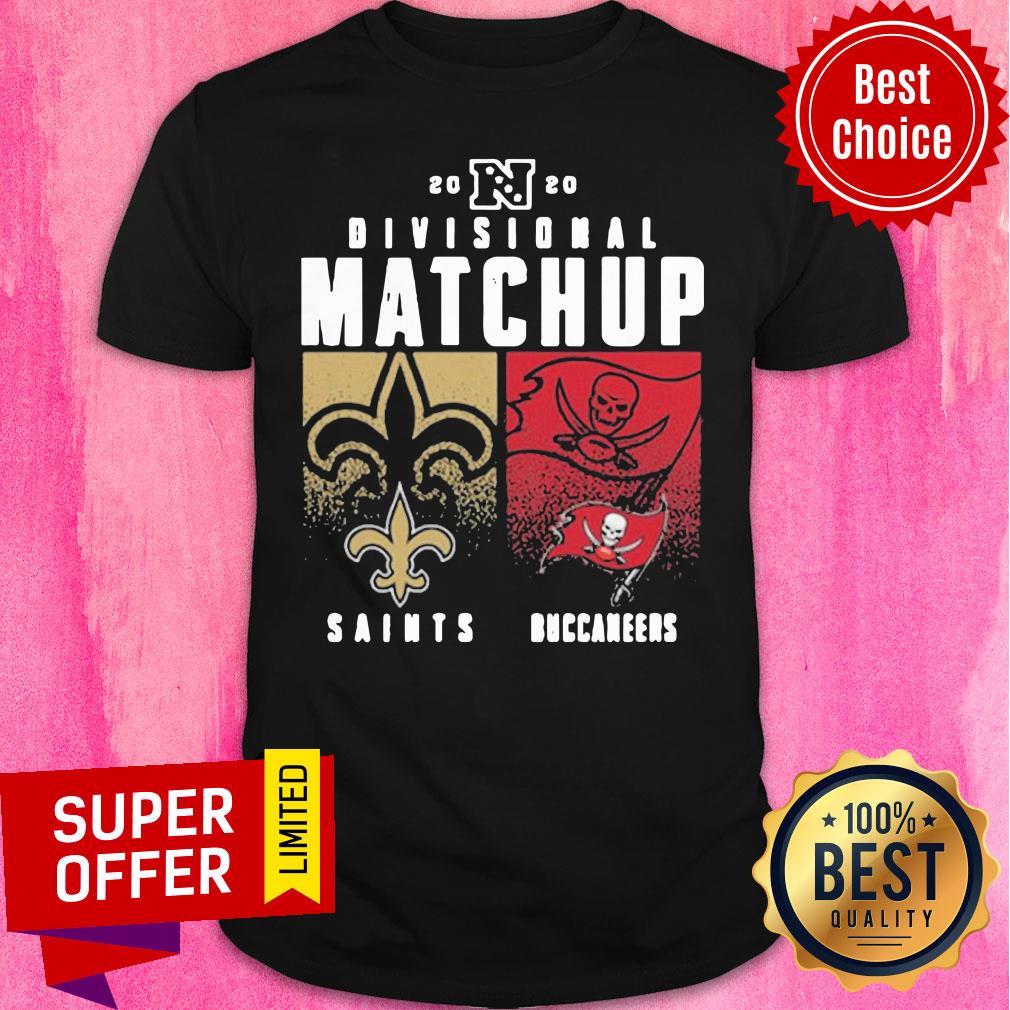 New Orleans Saints VS Tampa Bay Buccaneer 2020 Nfl Playoffs Divisional Matchup Shirt