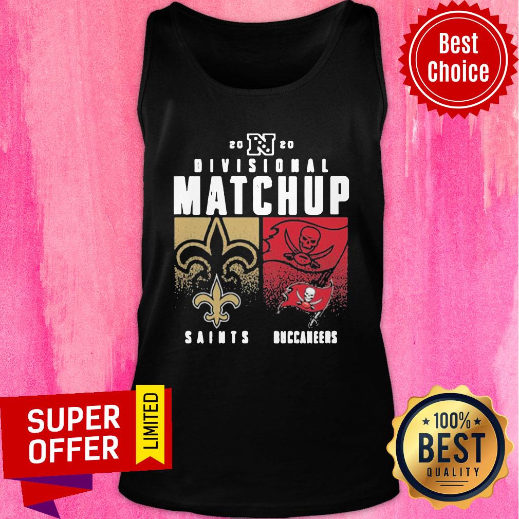 New Orleans Saints VS Tampa Bay Buccaneer 2020 Nfl Playoffs Divisional Matchup Shirt - Image 3