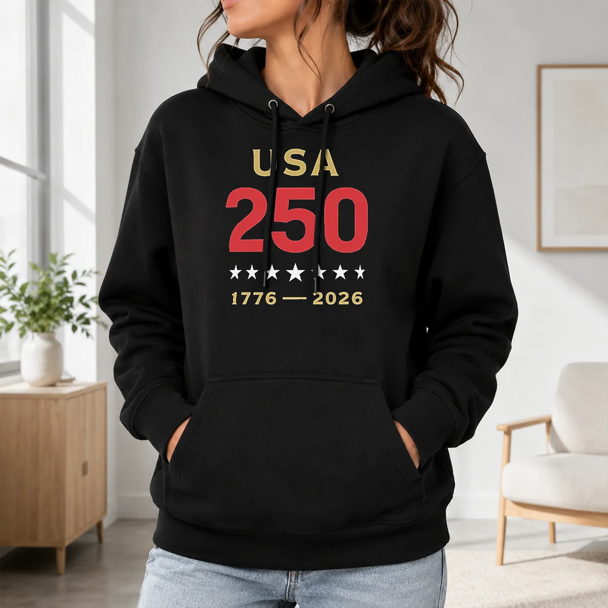Official USA 250 1776 2026 Patriotic American Independence Anniversary Shirt - Image 7