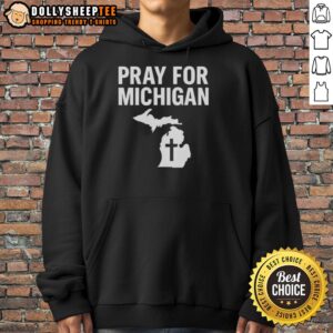 Alternative view of Nice Grand Blanc Michigan Shooting Prayer T-Shirt