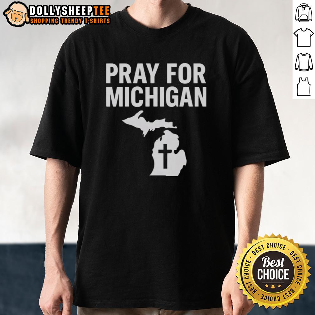 Nice Grand Blanc Michigan Shooting Prayer T-Shirt