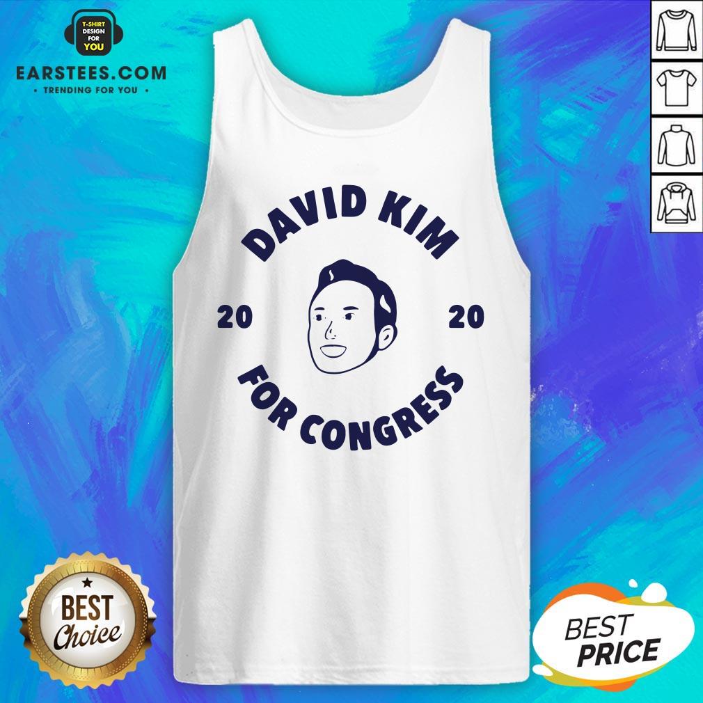 Awesome David Kim 2020 For Congress Shirt - Image 4
