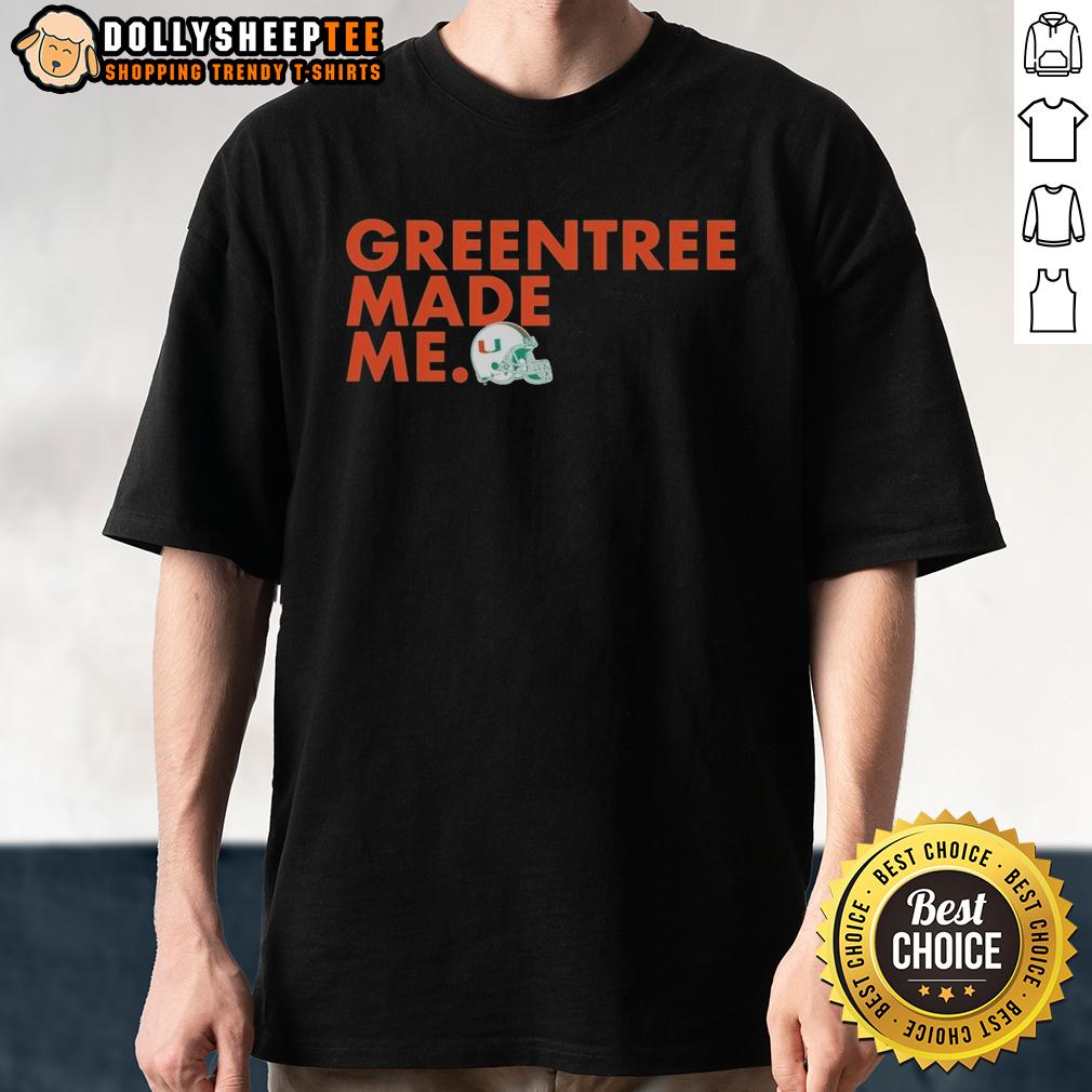 Original Miami Hurricanes Women's Greentree Made Me T-Shirt
