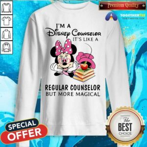 Alternative view of Minnie Mouse I Am Disney Counselor Magical Shirt