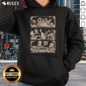 Alternative view of Cute Dungeon Feast Anime T-Shirt