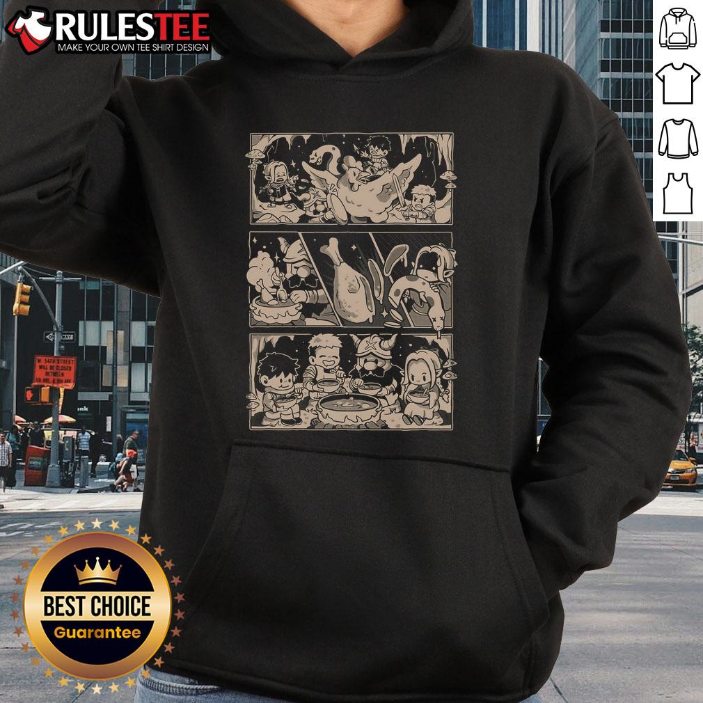 Cute Dungeon Feast Anime T-Shirt - Image 2