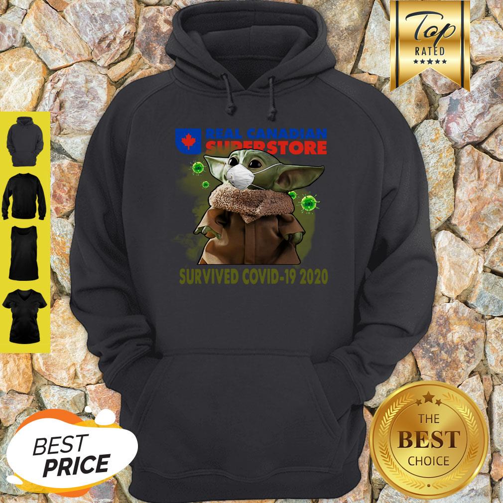 Good Baby Yoda Real Canadian Superstore Survived Covid-19 2020 Shirt - Image 2