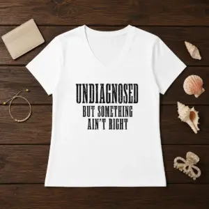 Alternative view of Good Undiagnosed But Something Ain'T Right Chronic Illness Shirt