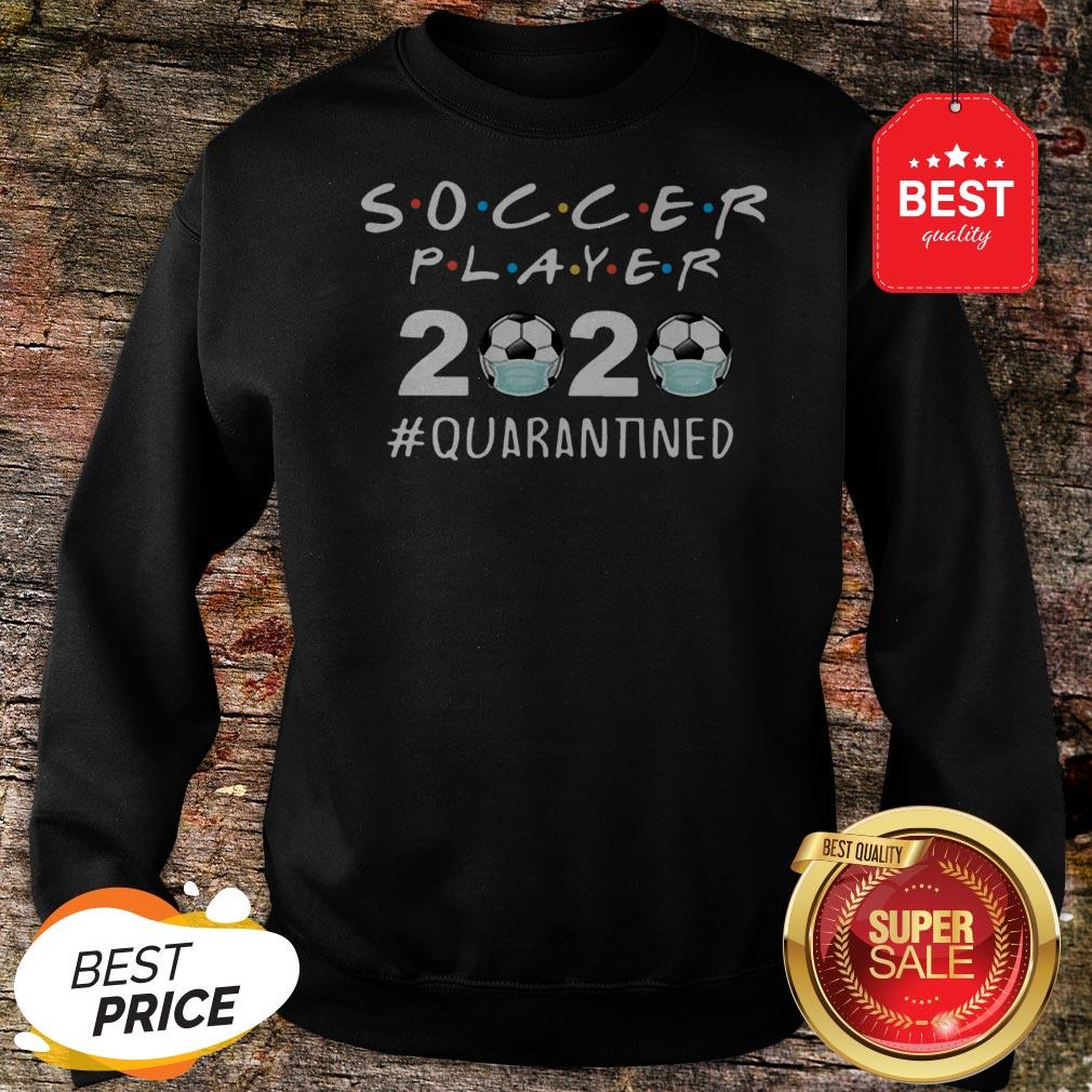 Awesome Soccer Player 2020 Quarantined Coronavirus Shirt - Image 4