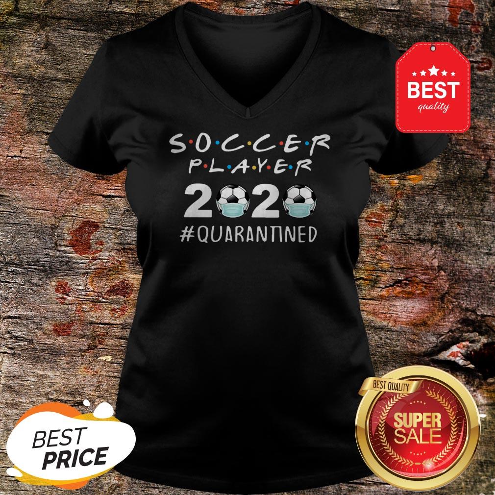 Awesome Soccer Player 2020 Quarantined Coronavirus Shirt - Image 2