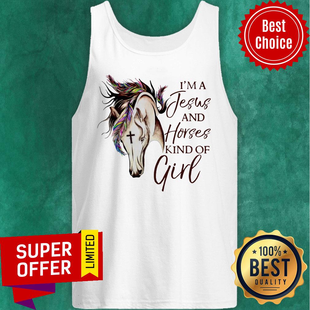 I'm A Jesus And Horses Kind Of Girl Shirt - Image 3