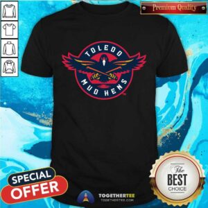 Great Toledo Mud Hens Benson Powerblend Hood T-Shirt