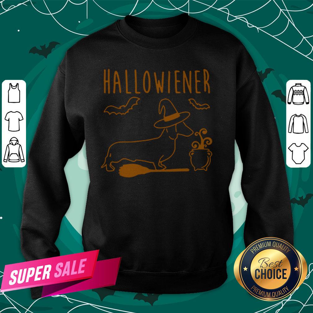 Original Halloween Dachshund Witch Halloweiner Shirt - Image 4