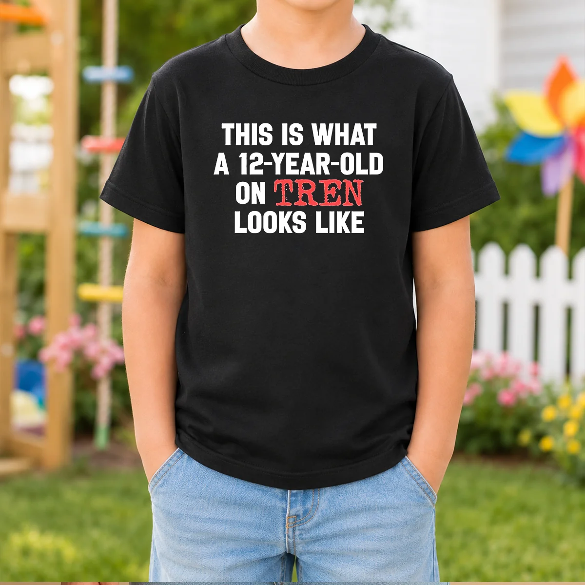 Original This Is What A 12 Year Old On Tren Looks Like Shirt - Image 8