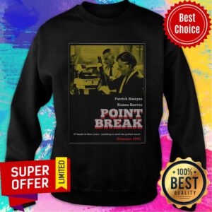Alternative view of Nice Point Break Grindhouse Style 70s Shirt