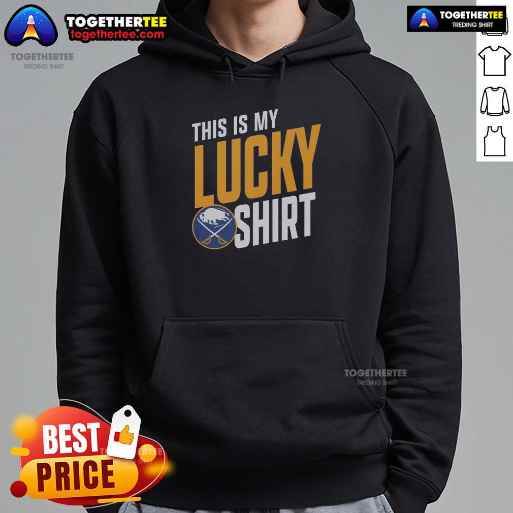 Good Buffalo Sabres This Is My Lucky T-Shirt - Image 2