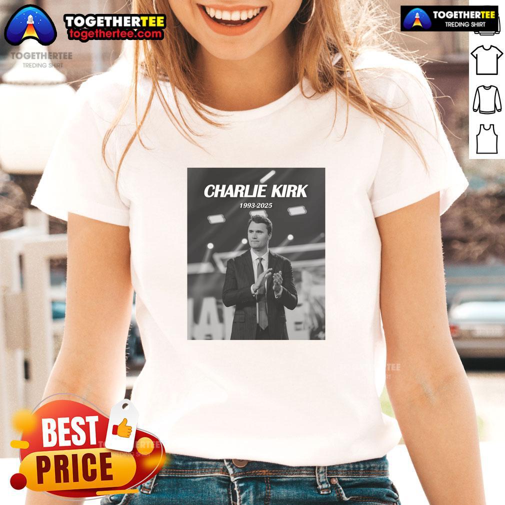 Nice Charlie Kirk Memorial Rest In Peace T-Shirt - Image 3