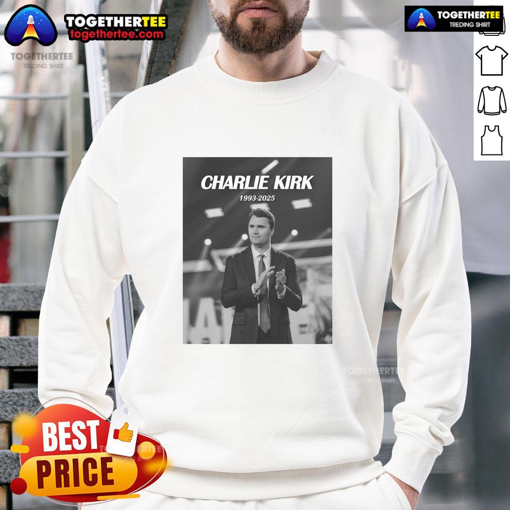 Nice Charlie Kirk Memorial Rest In Peace T-Shirt - Image 4