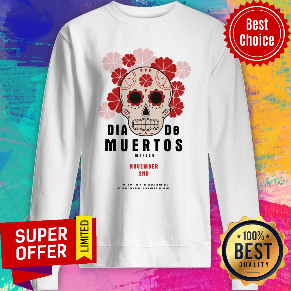 November 2nd Mexico Dia De Muertos Shirt - Image 4