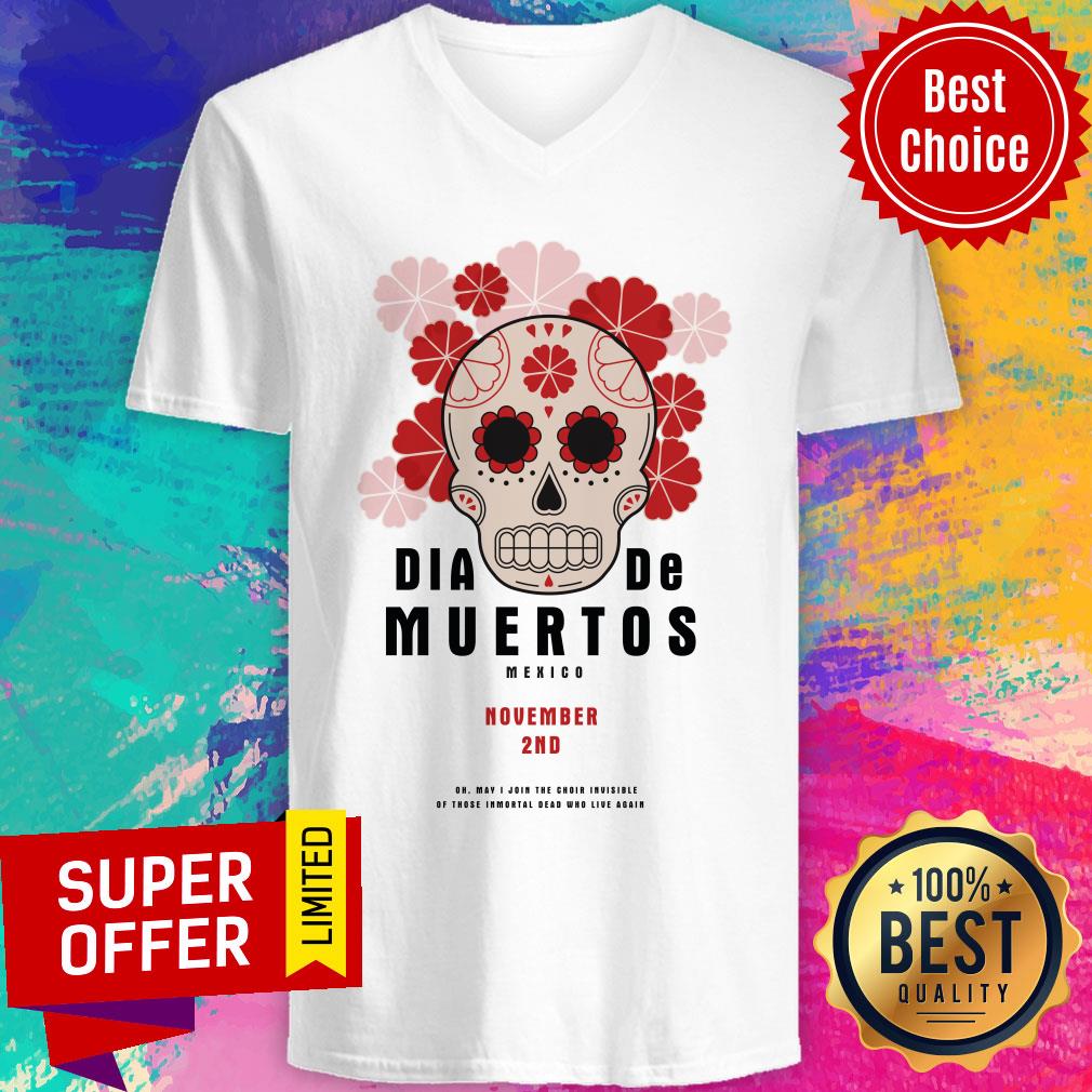 November 2nd Mexico Dia De Muertos Shirt - Image 5