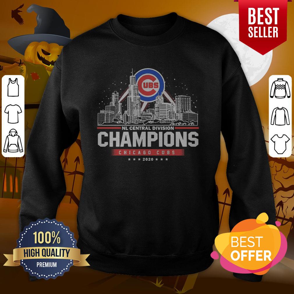 NL Central Division Champions Chicago Cubs 2020 Shirt - Image 4