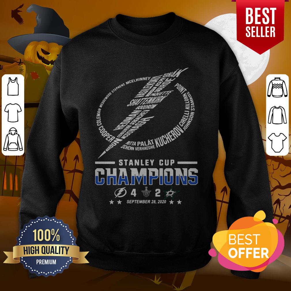 Perfect Stanley Cup Champions 4 2 September 28 2020 Shirt - Image 4