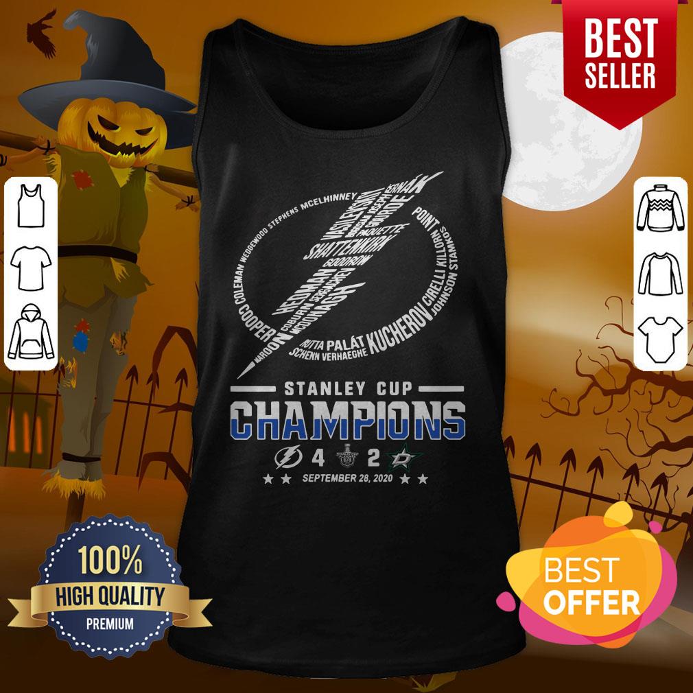 Perfect Stanley Cup Champions 4 2 September 28 2020 Shirt - Image 3