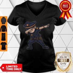 Alternative view of Dabbing Police Funny Policeman Dab Dance Law Enforcer Corps Shirt