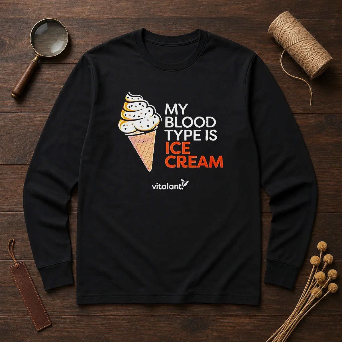 Awesome Vitalant My Blood Type Is ICE Cream Shirt - Image 6