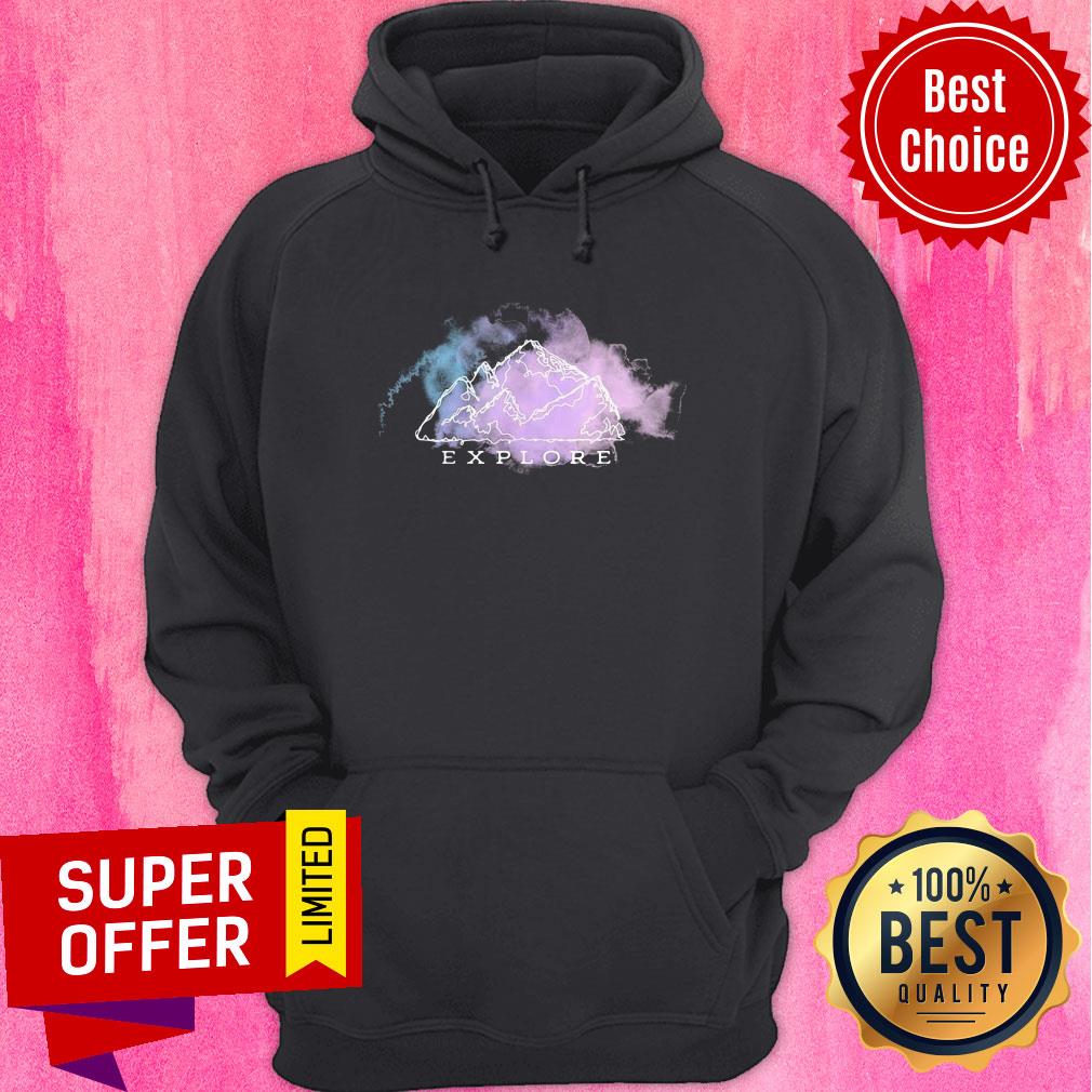 Happy Explore Mountain Outdoor Nature Campings Shirt - Image 2