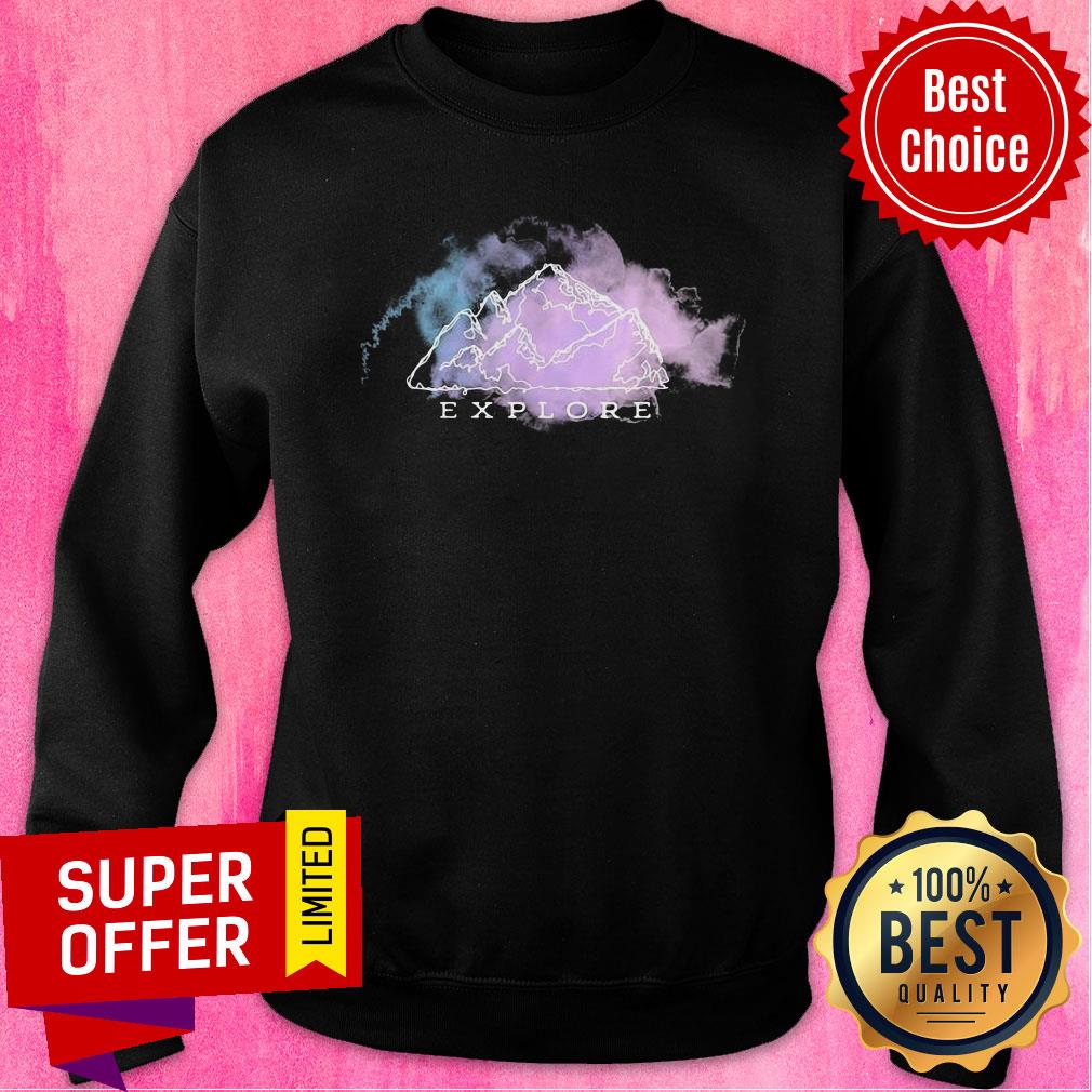 Happy Explore Mountain Outdoor Nature Campings Shirt - Image 5