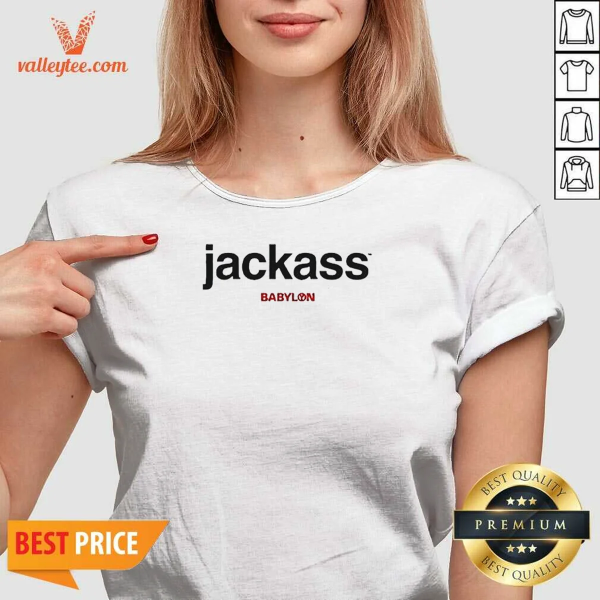 Nice Inde Navarrette Jackass Babylon LA Shirt - Image 2