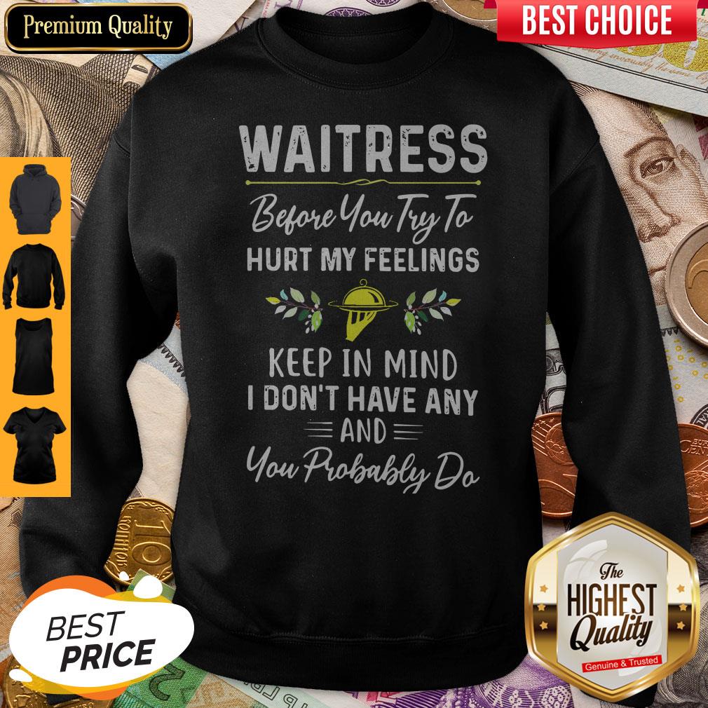 Nice Awesome Waitress Shirt - Image 4
