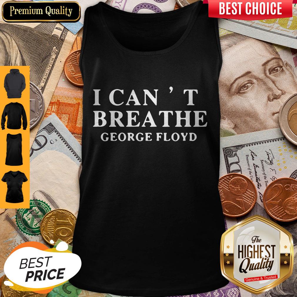Top Official I Can’t Breathe George Floyd Shirt - Image 2