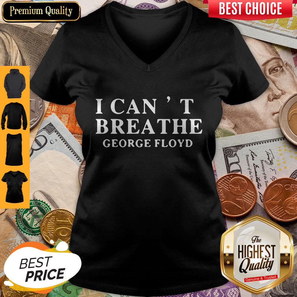 Top Official I Can’t Breathe George Floyd Shirt - Image 4