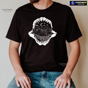 Alternative view of Shark Mouth Camping Lover T-Shirt
