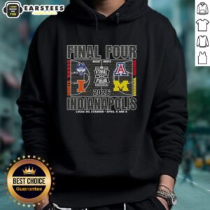 Alternative view of Good 2026 Ncaa Final Four Indianapolis Lucas Oil Stadium April 4 And 6 T-Shirt