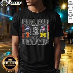 Good 2026 Ncaa Final Four Indianapolis Lucas Oil Stadium April 4 And 6 T-Shirt