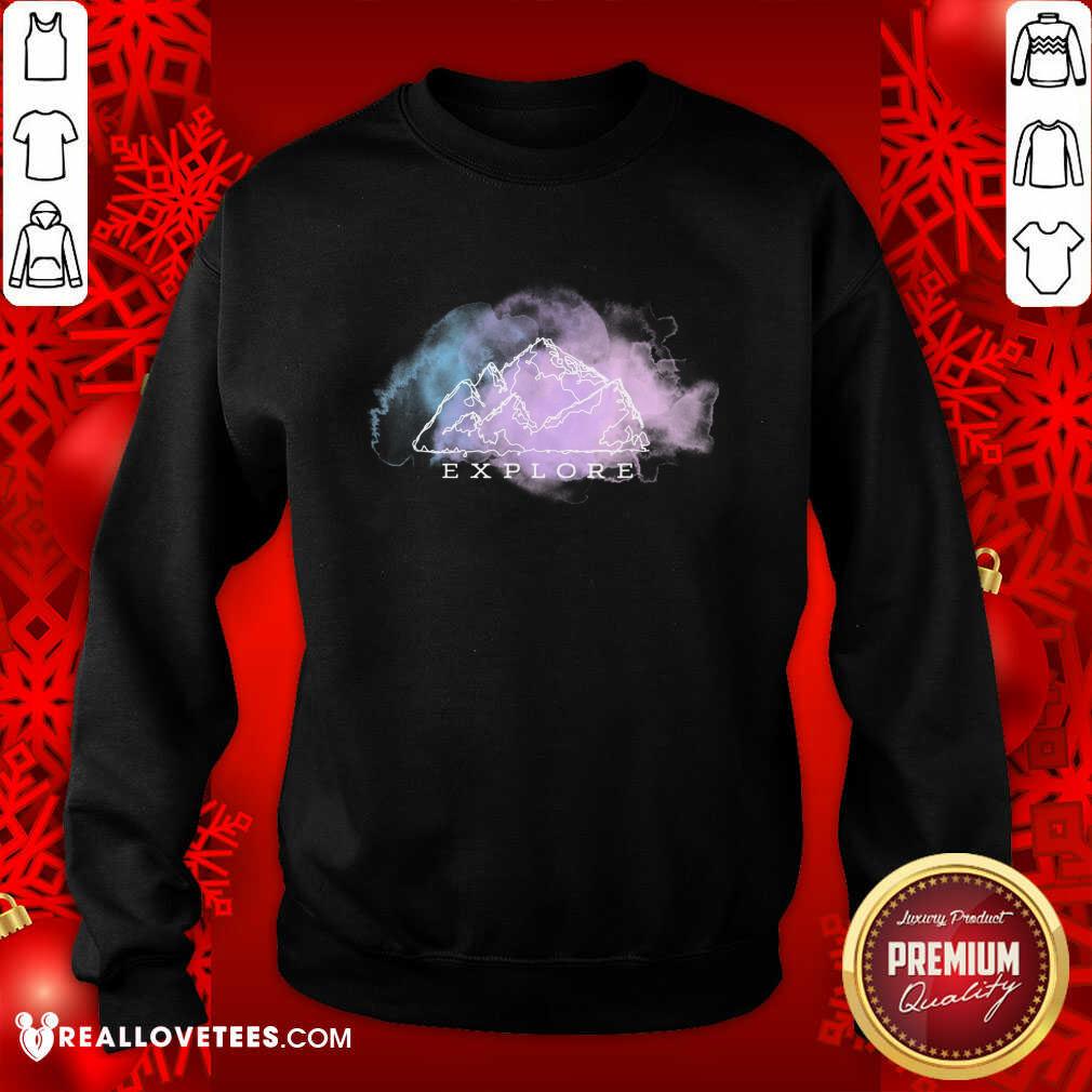 Cute Explore Mountain Outdoor Nature Campings Shirt - Image 3
