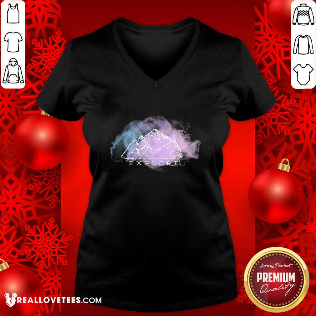 Cute Explore Mountain Outdoor Nature Campings Shirt - Image 5