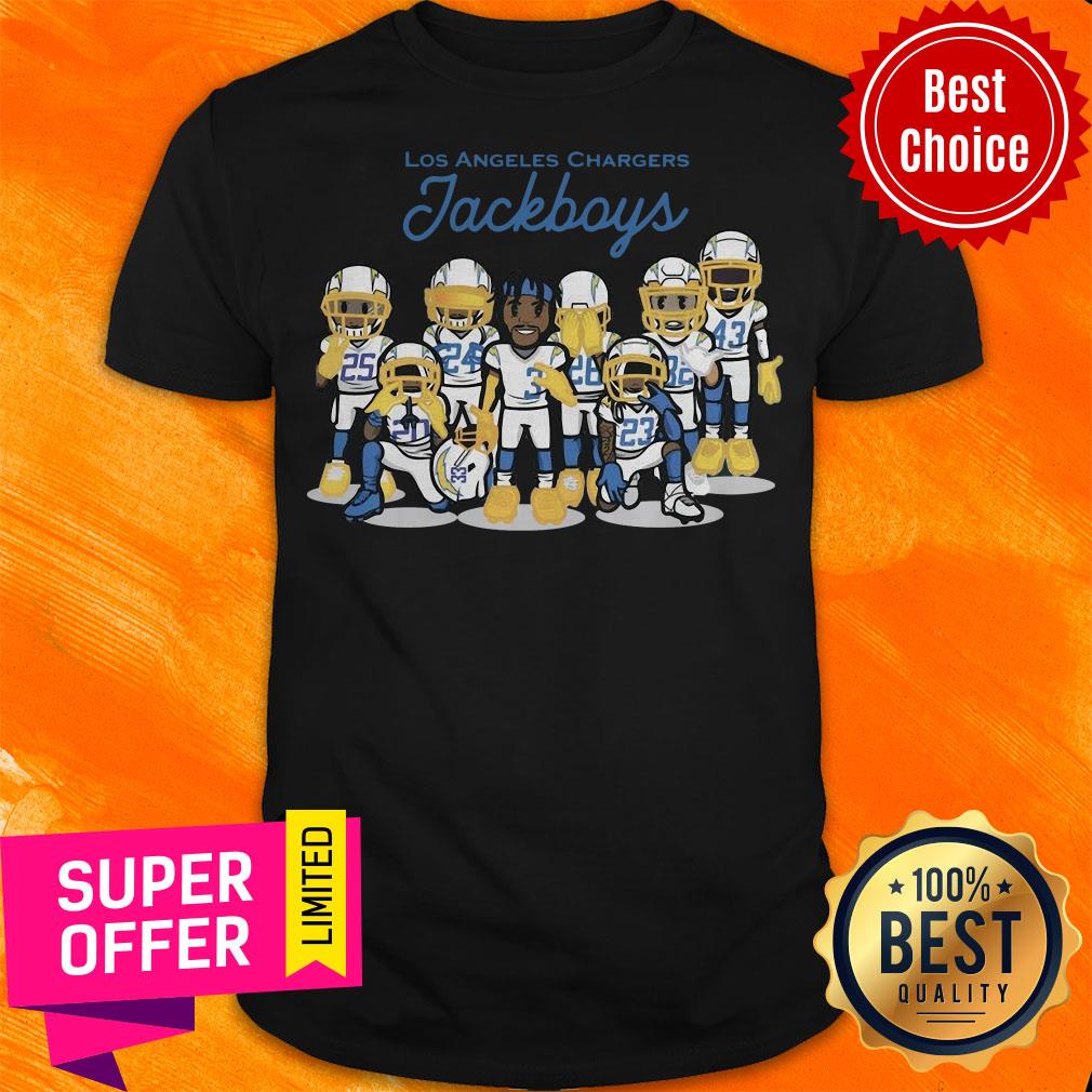 Nice Los Angeles Chargers Jackboyz Team Photo Football Shirt