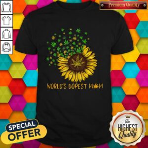 Sunflower World's Dopest Mom Shirt