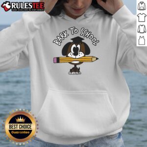 Alternative view of Cute Bark To School Dog Student T-Shirt